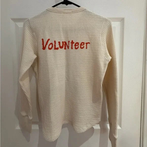 MOTHER Cream Sweater with Green Festival Print - Picture 2 of 6